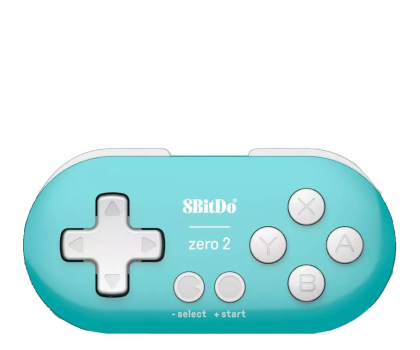 Akcesoria do konsol 8BitDo Zero 2 Bluetooth Gamepad Mini Controller - Turquoise RET00222